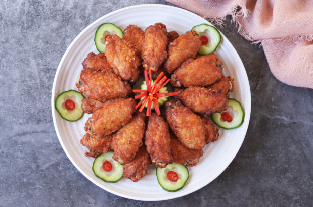 Crispy Fermented Bean Curd Chicken Wings